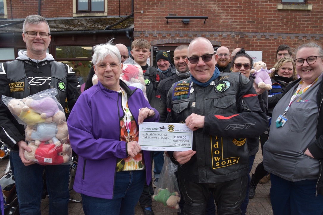 RaInbows Children's Hospice TLC bears